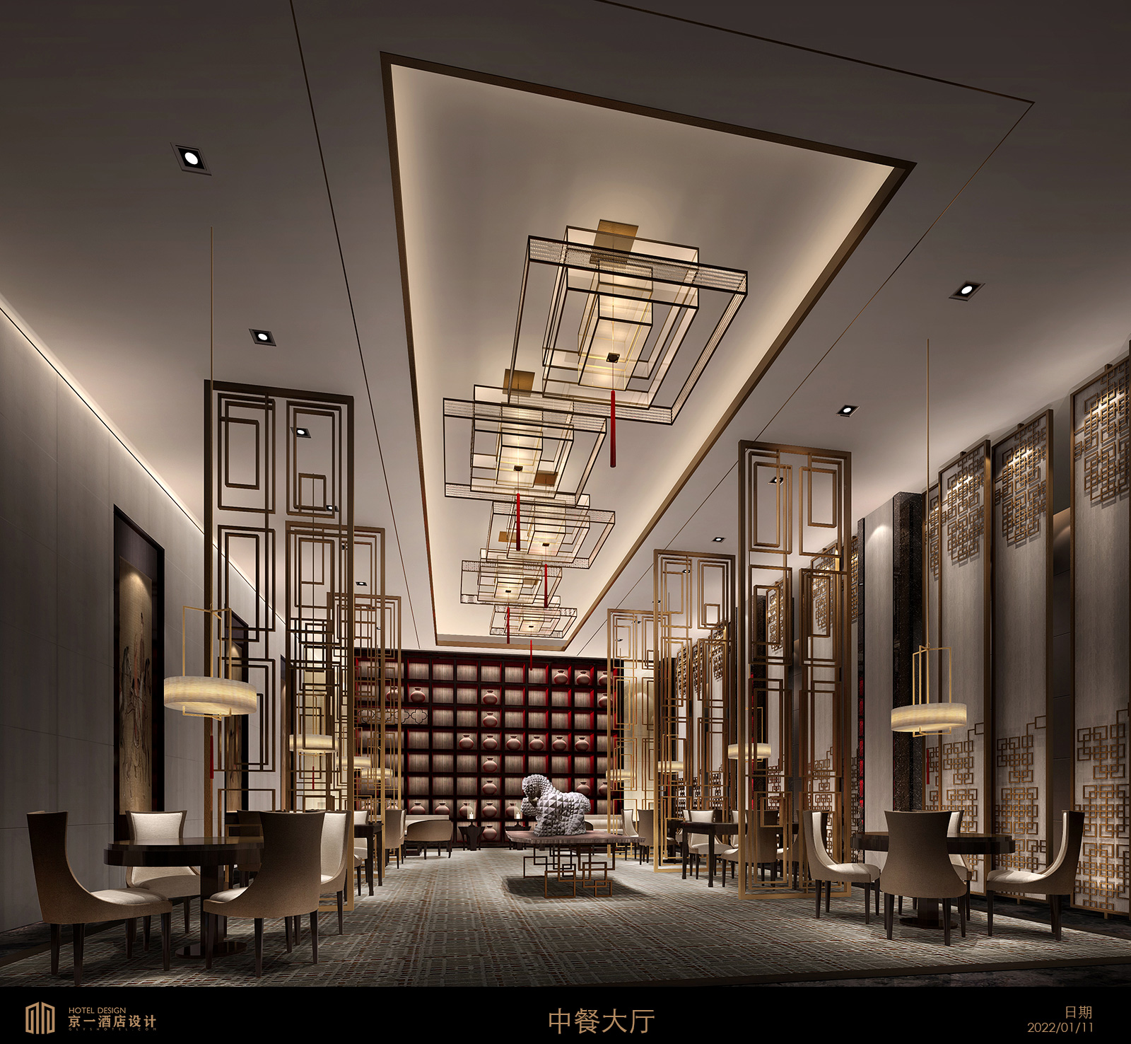 酒店餐厅包房设计方案 — 第2张