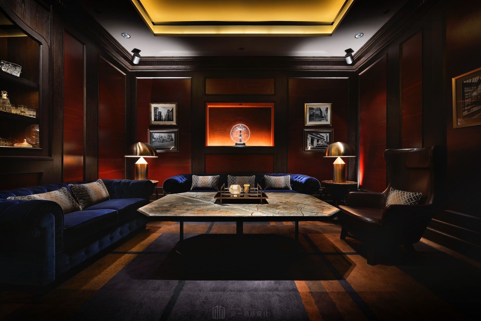 深圳艺术酒店设计_会客厅