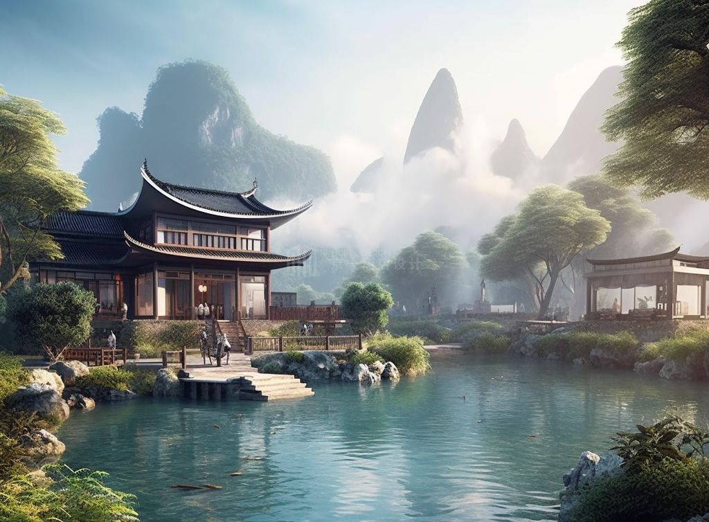 桂林阳朔民宿设计|让人惊艳的现代风民宿设计