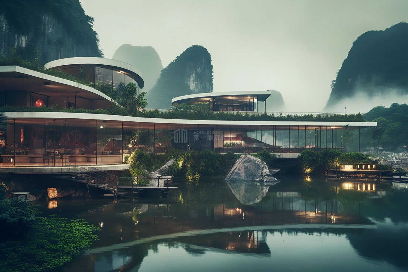 桂林阳朔公园民宿设计
