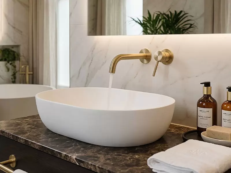 Corian征服高端酒店：人造石浴缸定制如何重塑卫浴工程格局