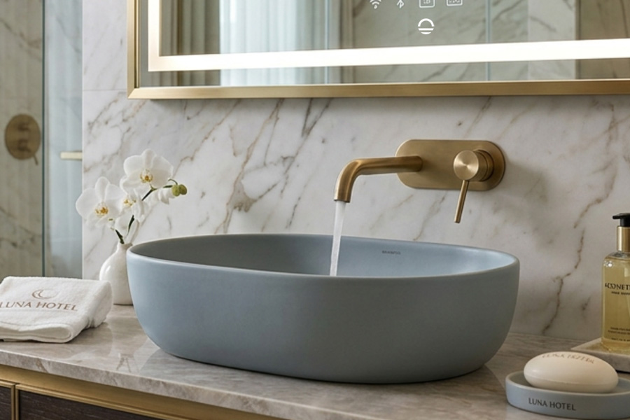 树脂台上盆定制厂家_艺术台盆订做工厂直销