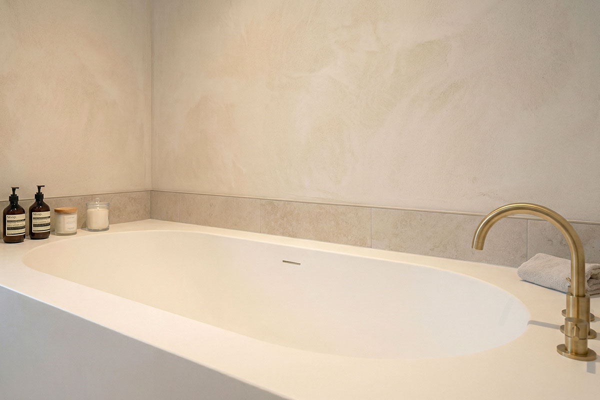 民宿酒店浴室改造升级指南：如何用人造石卫浴打造高端套房 — OLEARY人造石卫浴